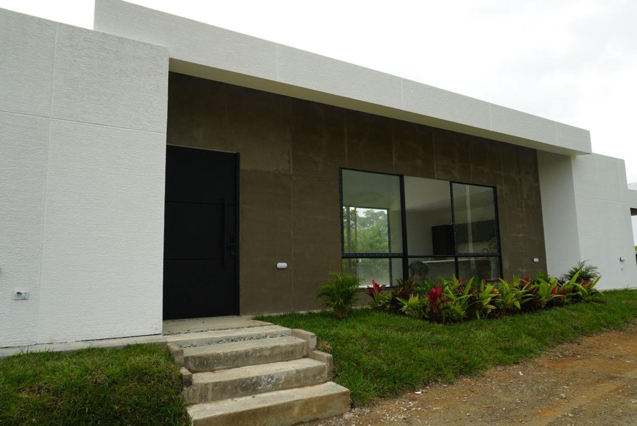 Casa construida en la parcelación